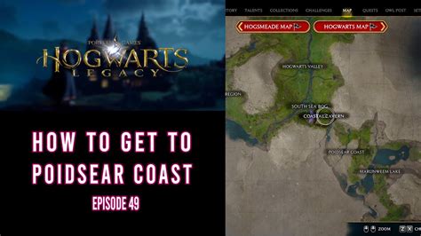 Hogwarts Legacy: How To Get To Poidsear Coast